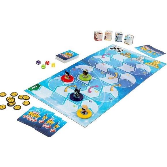 Disney Bitty Pop Chase Game Bitty Pop Mickey Princess Tiana Dash Maleficent New - Picture 3 of 6